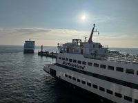 auf dem Weg nach Amrum mit der Wyker Dampfschiffahrts Reederei