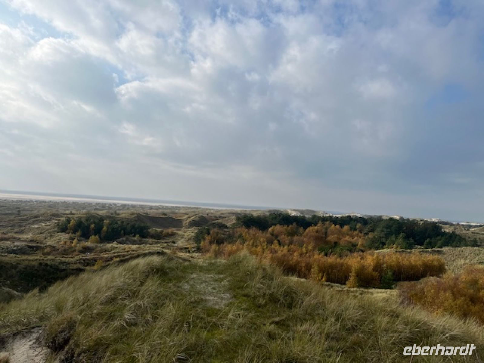 Blick über den weiten Kniepsand von Amrum
