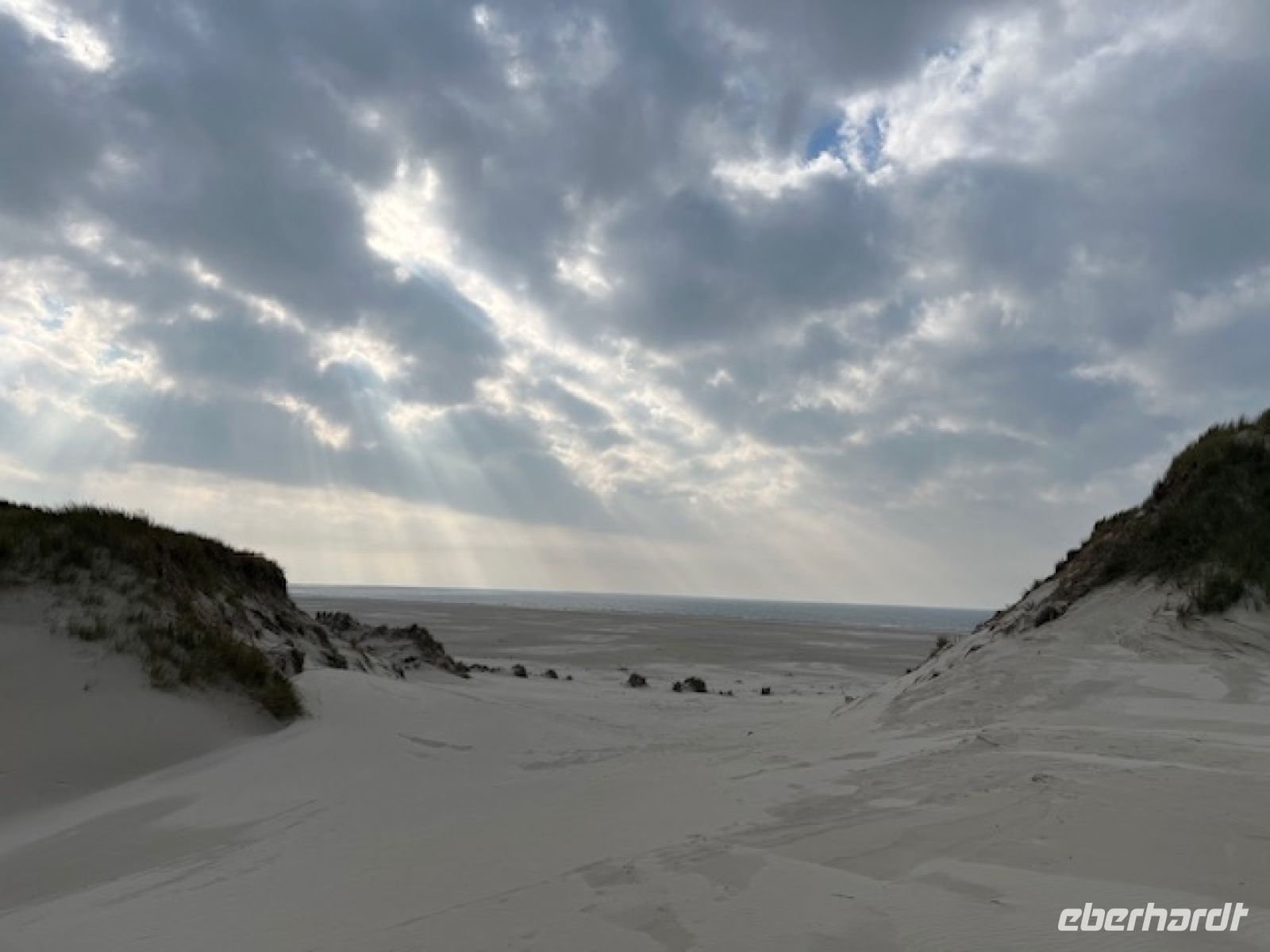 Was für ein Licht über dem Amrumer Strand!