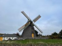 die berühmte Amrumer Windmühle - Vorbild für alle Miniatureisenbahnwindmühlen