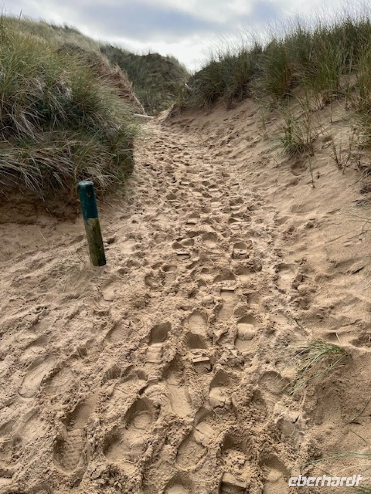 Sandwandern geht in die Beine....