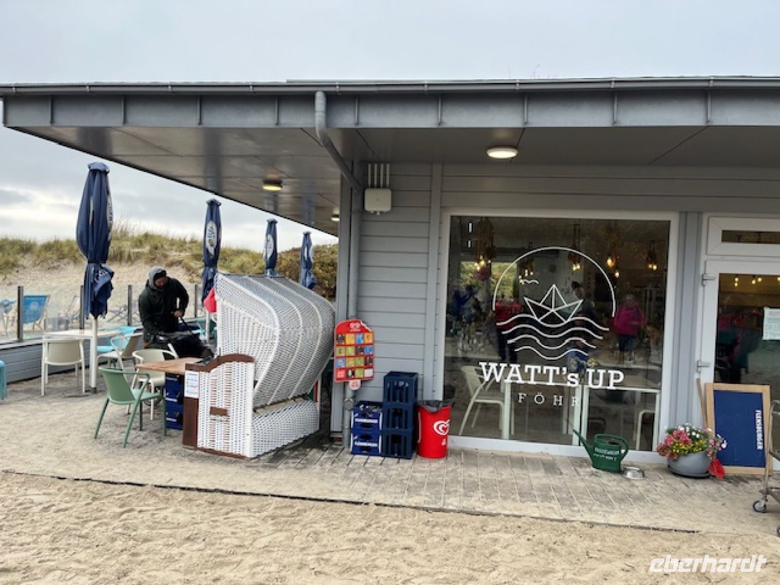 Mittagsimbiss im Watt's Up