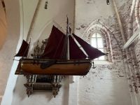Modellschiff in der St. Johannis Kirche auf Föhr