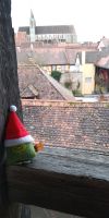 Tag 1 - Blick auf die St. Jakobskirche von der Stadtmauer in Rothenburg ob der Tauber