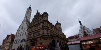 Tag 1 - Blick auf das Rathaus von Rothenburg ob der Tauber