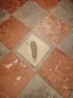 Der  legendäre Teufelstritt in der  Frauenkirche