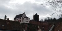 Tag 3 Blick auf die Burg Mildenberg in Miltenberg 