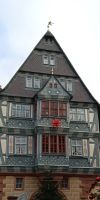 Tag 3 Blick auf das Gasthaus zum Riesen in Miltenberg 