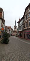 Tag 4 Blick auf Altstadtgasse in Lohr am Main 