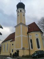 Heilig  Blut Kirche in Rosenheim (Christmette)