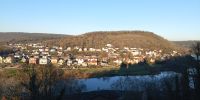 Tag 5 Panoramablick über den Main von der Burg Wertheim 