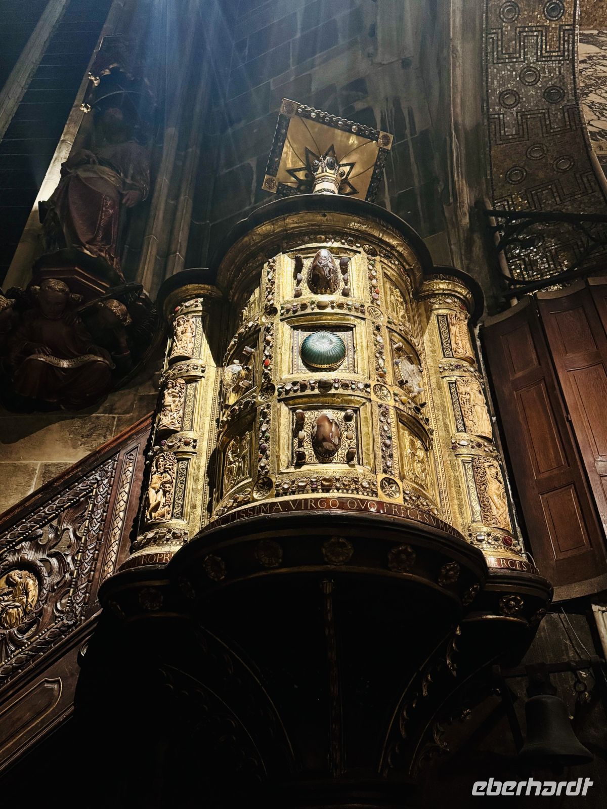 Tag 5 - Kanzel, Aachener Dom 