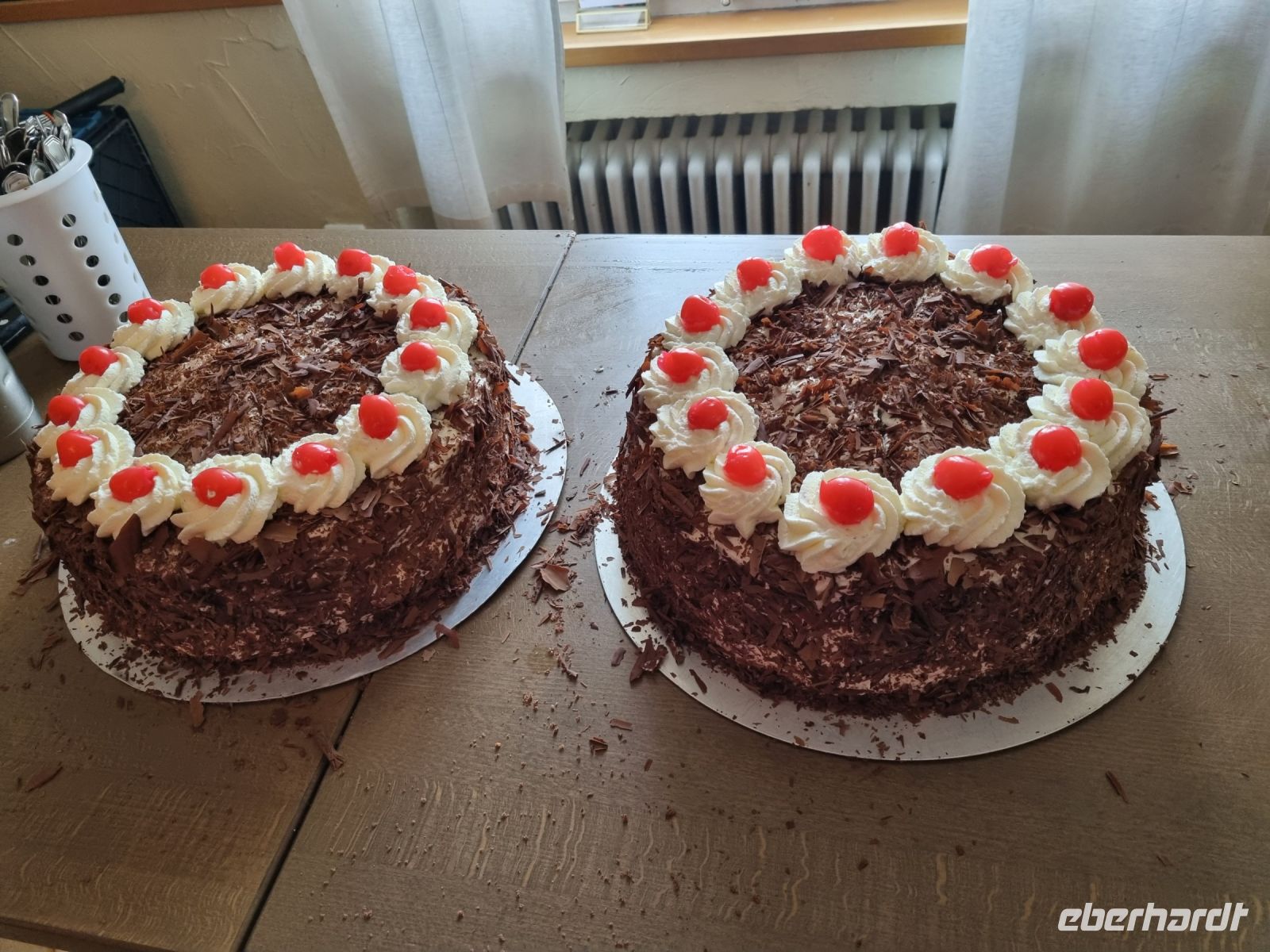 Café Pause in Freudenstadt (Schwarzwälder Kirschtorte)