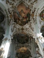 Das Deckenfresko In der Klosterkirche