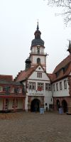 Tag 8 Blick auf das Alte Rathaus in Erbach 