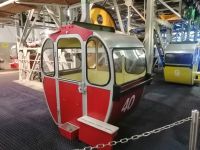 Unsere Kabine schwebt heran