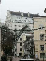 Die Reste der ehemaligen Wasserburg