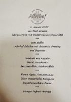 Tag 4 - Abendessen im Allerhof