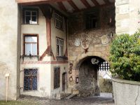 Stadttor in der Oberstadt von Bregenz (Reise: Silvester am Bodensee).