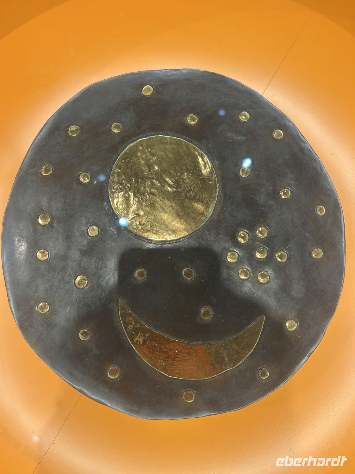 Eine Nachbildung der Himmelsscheibe