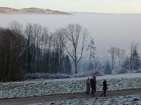  Nebelwand über der Stadt