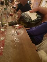 wir durften 3 leckere Weine kosten und später auch kaufen