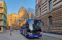Eberhardt-Reisebus in Dresden