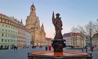 Stadtrundgang in Dresden Neumarkt und Frauenkirche 