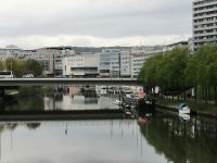 Am Saarufer in Saarbrücken