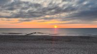 Sonnenuntergang am Strand von Dierhagen Tag 6