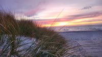 Sonnenuntergang am Strand von Dierhagen Tag 5