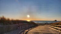 Sonnenuntergang am Strand von Dierhagen Tag 4