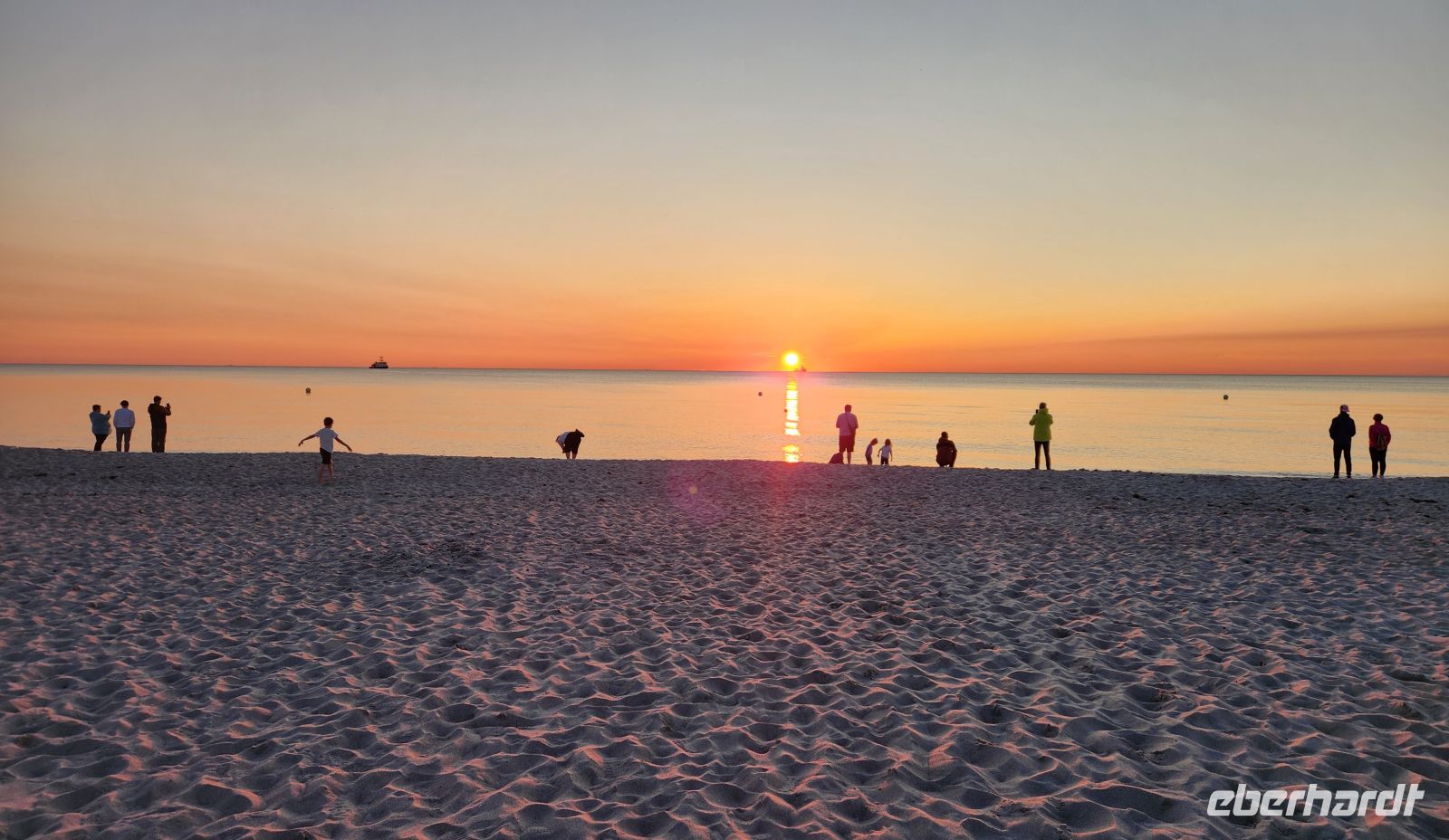Sonnenuntergang am Starndzugang 15
