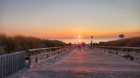 Sonnenuntergang am Strandzugang 15