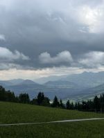 Bodenseerundreise 8.06.25  Bregenz - Auf dem Pfänder - Blick auf die Alpen