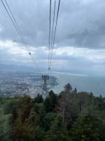 Bodenseerundreise 8.06.25 Bregenz - Auf dem Pfänder - Blick in die Stadt Bregenz