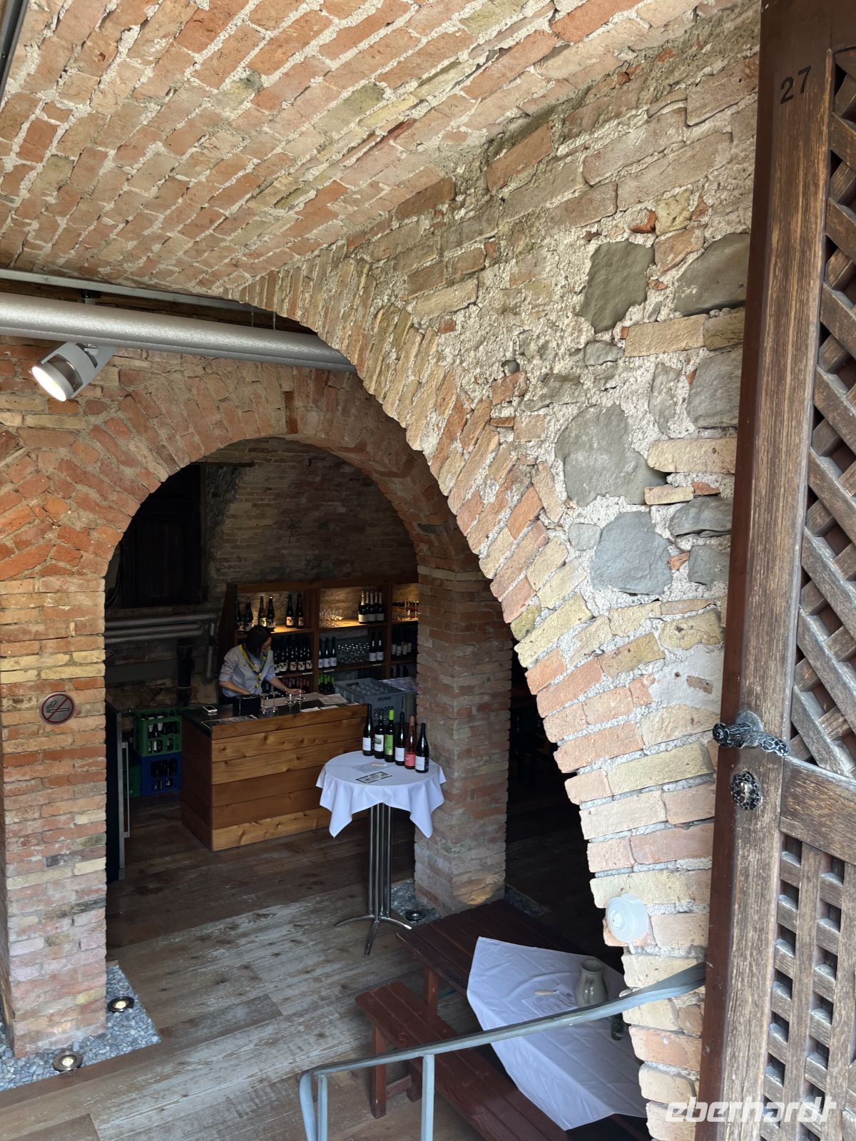 Bodenseerundreise 9.06.25 Insel Mainau -Blick in den Weinkeller