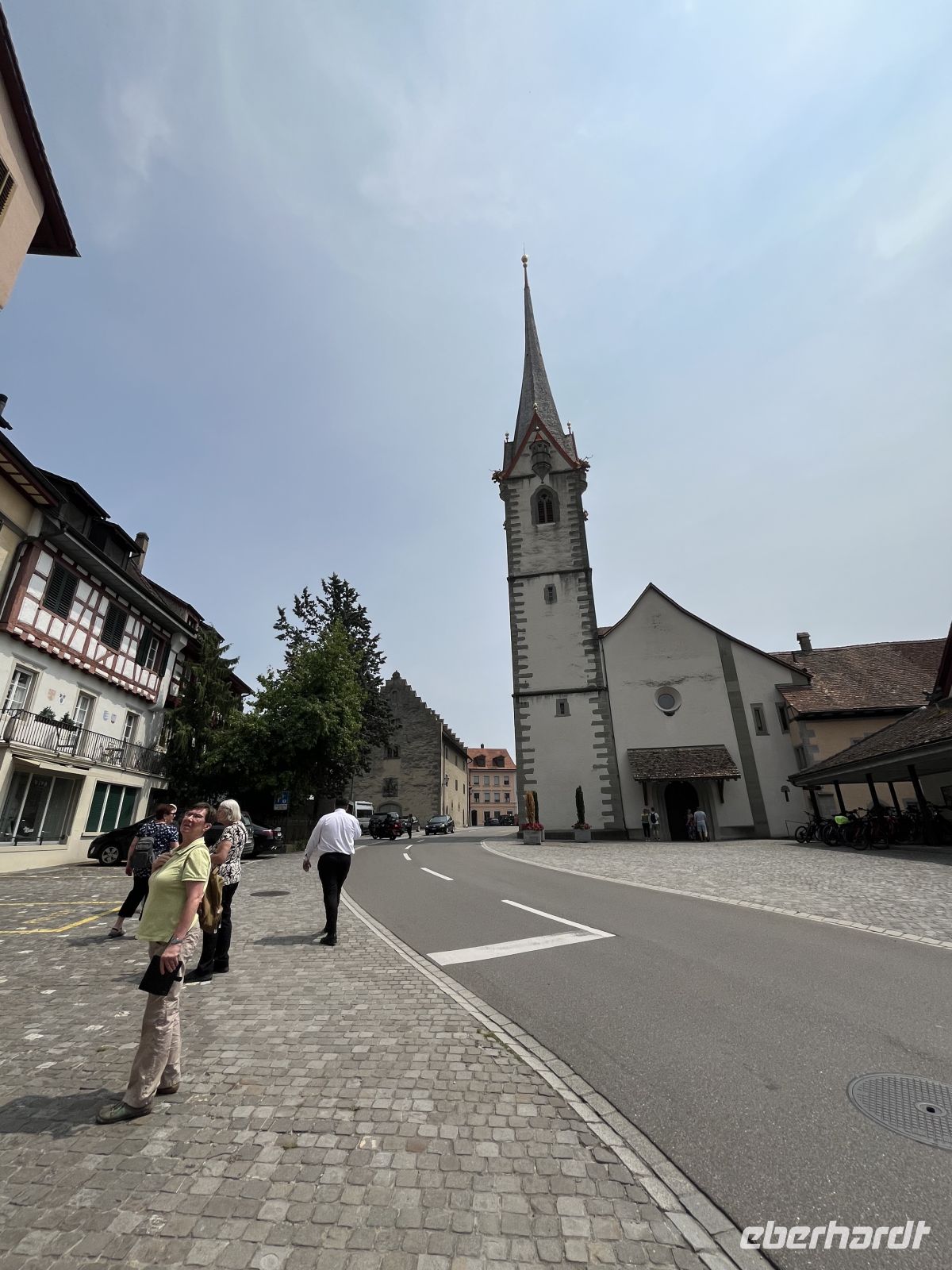 Bodenseerundreise 10.06.25   Stein am Rhein - Stadtkirche