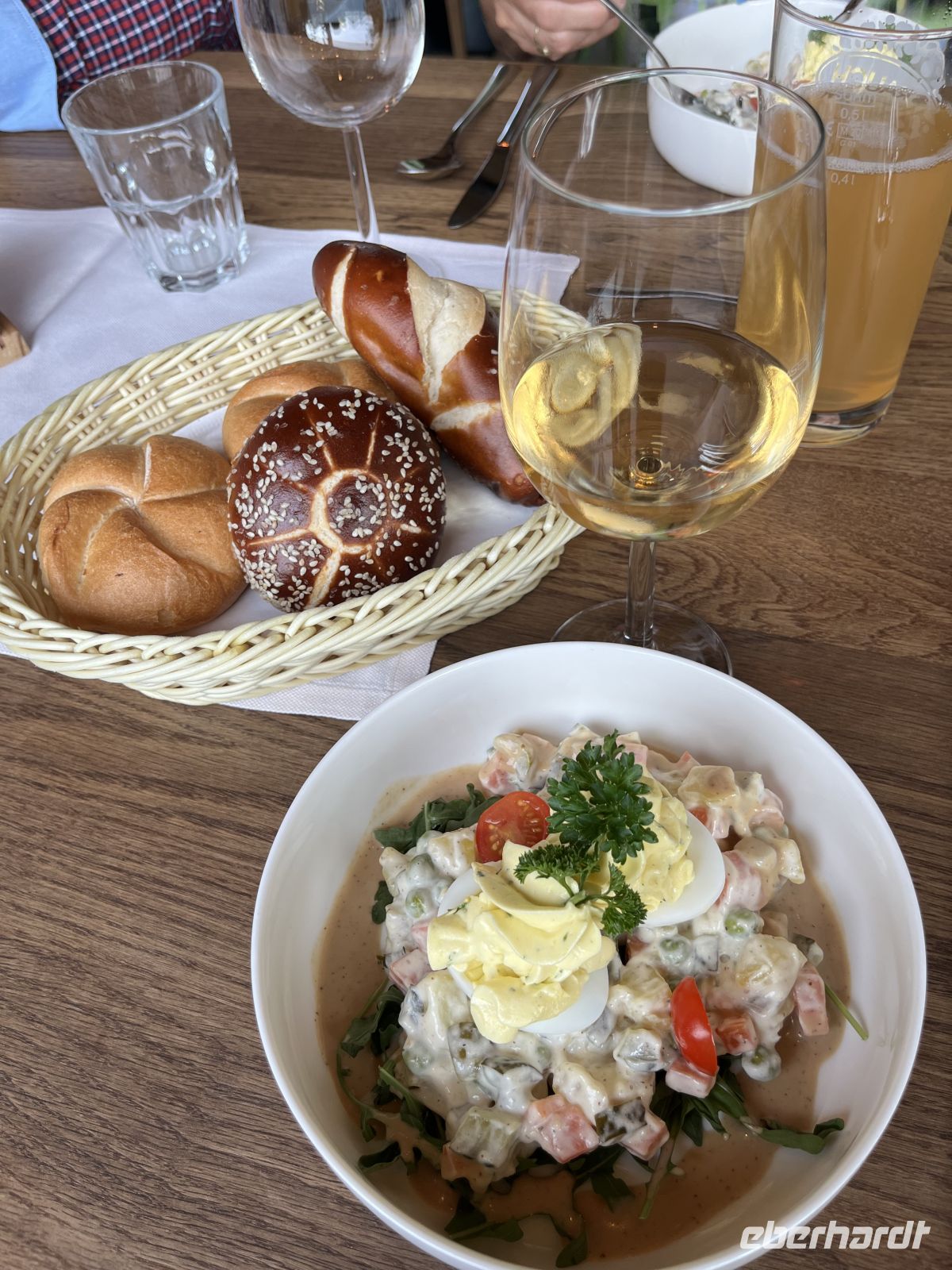 Bodenseerundreise 12.06.25  Abreisetag - Abendmenü Vorspeise einer besonderen Art!!!