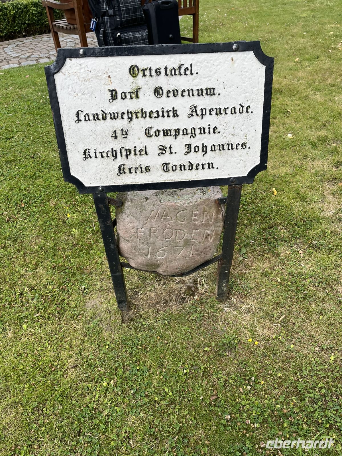 Oevenum - Sitz der ersten Kapitänsschule auf den Nordfriesischen Inseln