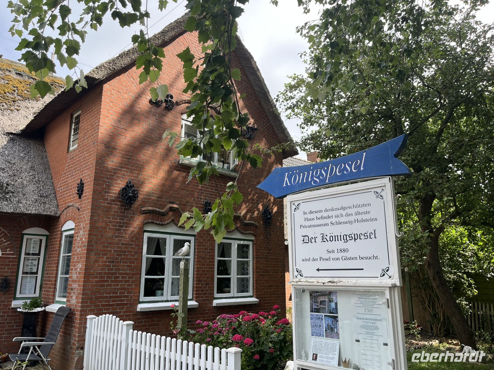 Der Königspesel auf Hallig Hooge