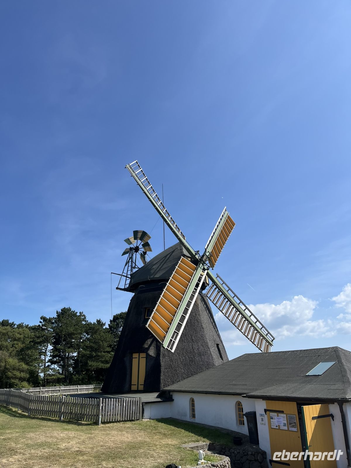 Die Windmühle von Nebel