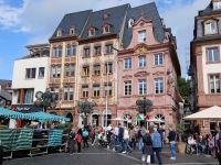 Der Marktplatz in Mainz