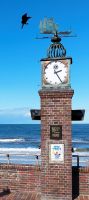 Spiekeroog - Wetterstation und Windfahne