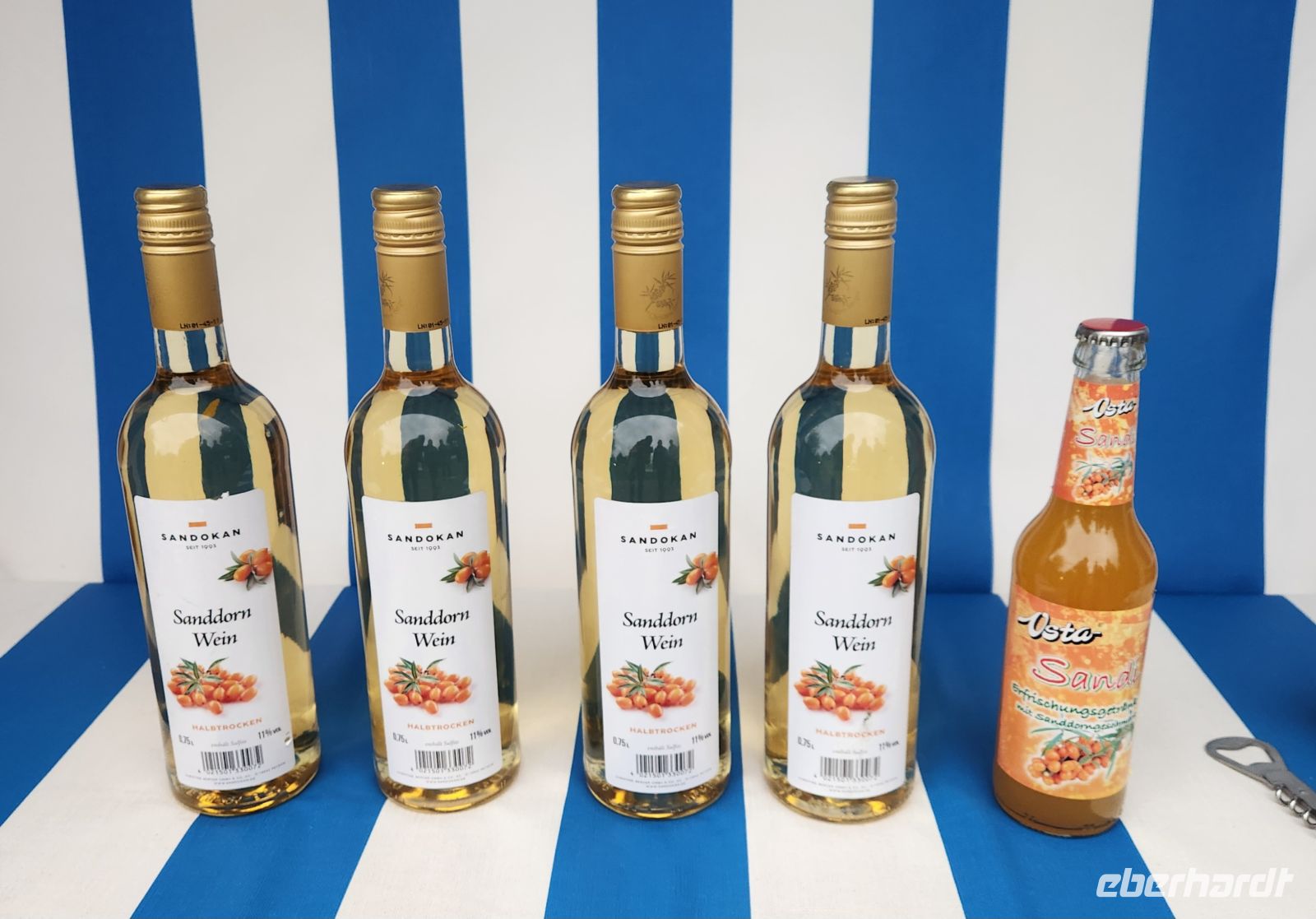 Sanddorn-Wein zum Abschied