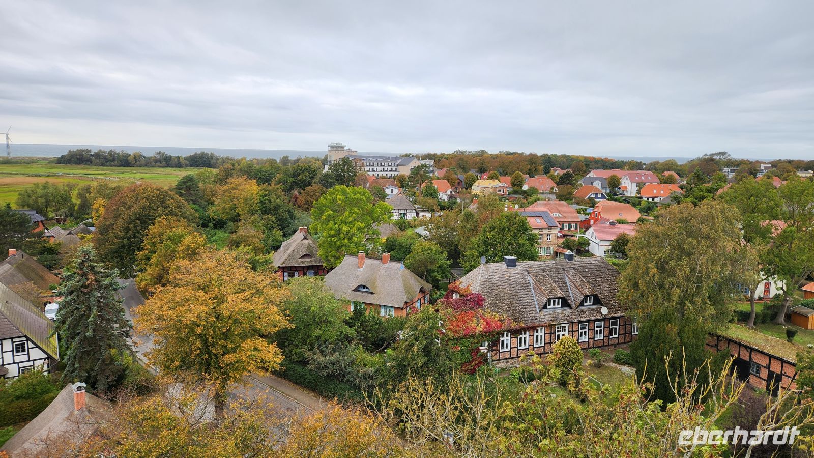 Wustrow - Blick vom Kirchturm