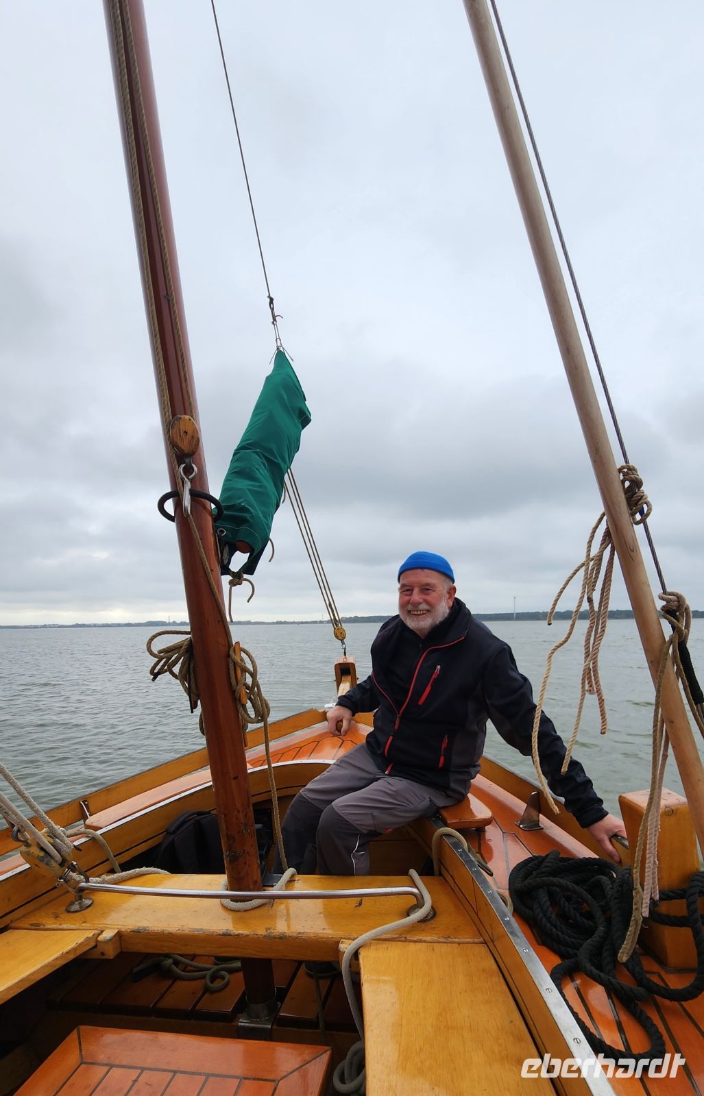 Zeesenbootsfahrt - Unser Skipper