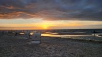 Sonnenuntergang am Strand von Dierhagen