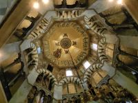 Deckenmosaik des Aachener Doms