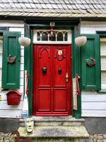 Schöne Tür in Monschau